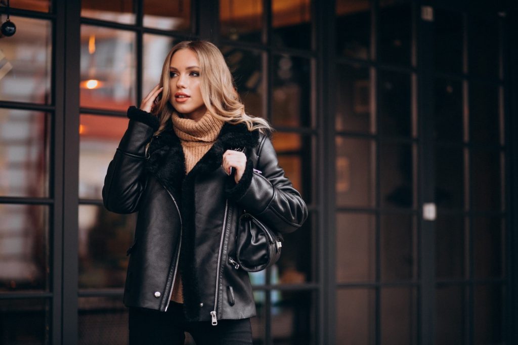 veste en cuir